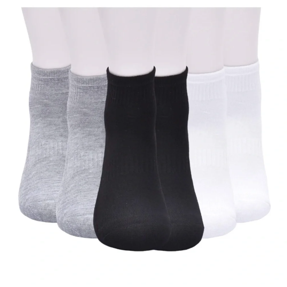 Athletic Works Men's Ankle Socks, 6-Pack, Sock